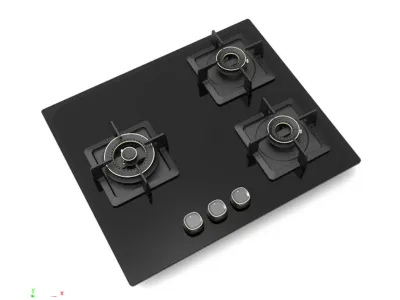 Triple Burner Gas Stove for Energy-Efficient Kitchen Supply