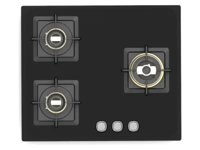 Triple Burner Gas Stove for Energy-Efficient Kitchen Supply