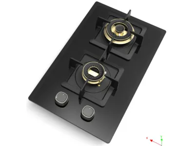 Dual Burner Gas Stove for Restaurant Supply Chains